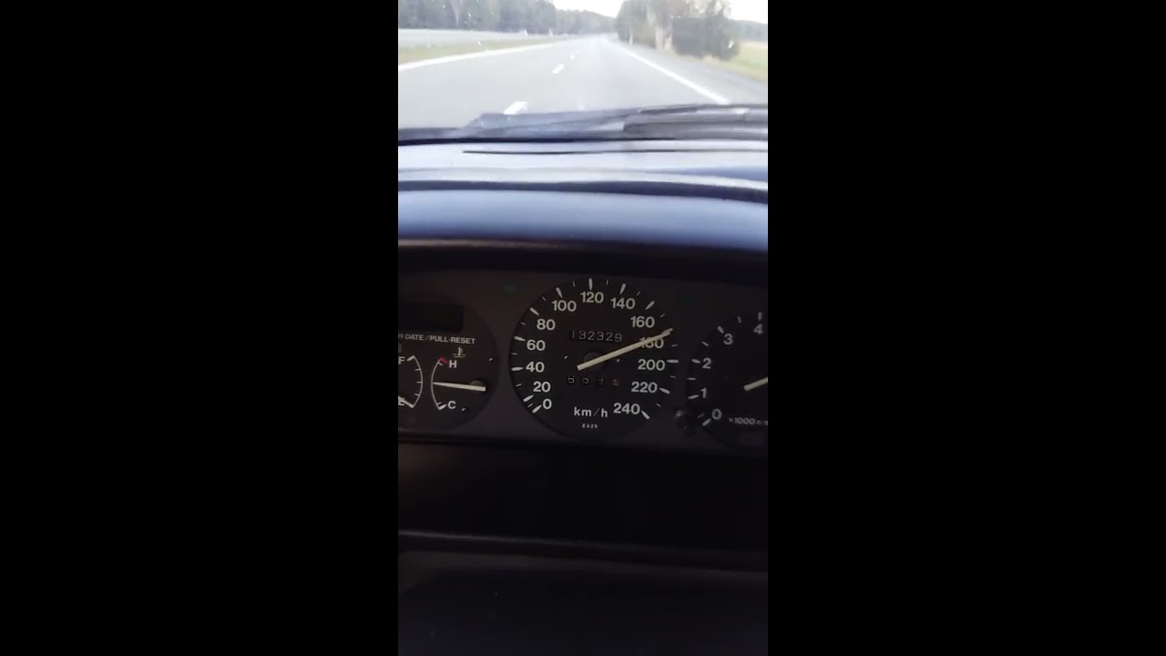 Mazda mx3 1.8 v6 0-220km/h v-max, acceleration !!!