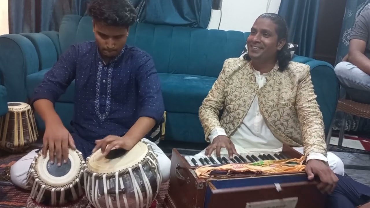 ghazal unke haan se jawab ho jana tabla nawaz mobeel sandhu WhatsApp number 03106963745