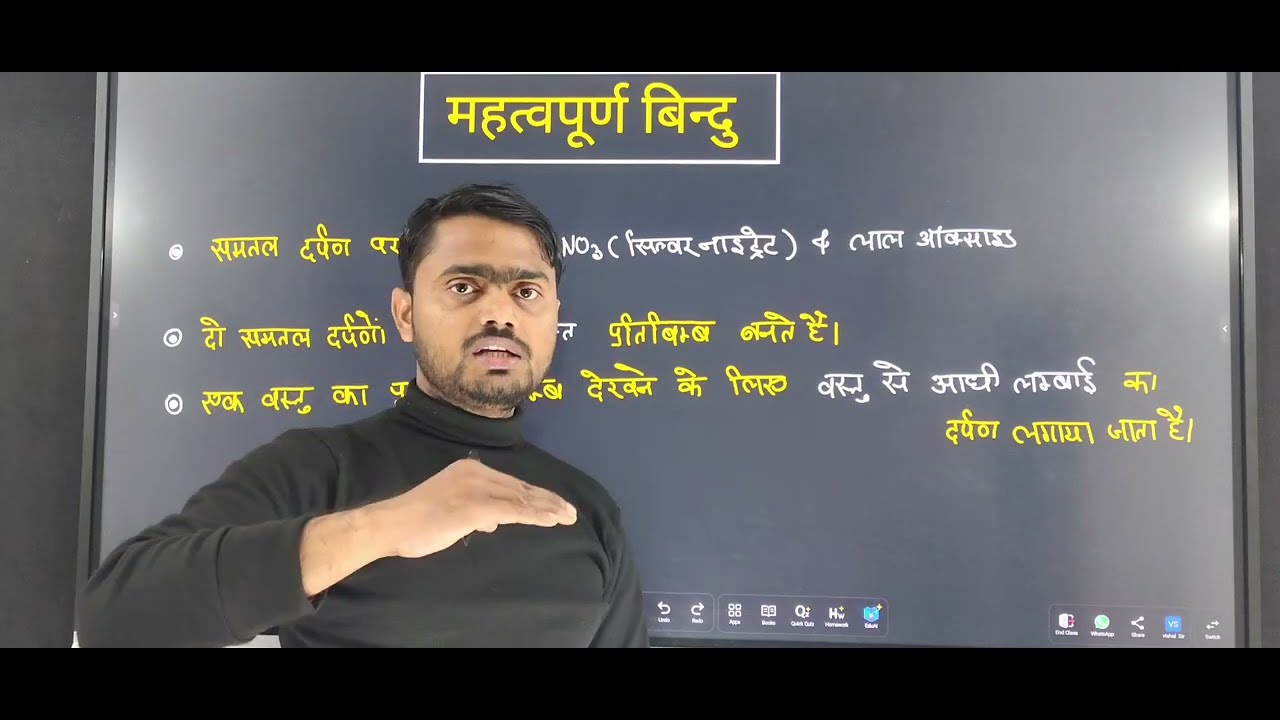 समतल दर्पण। #samtal_Darpan #plane_mirror #Science #Physics 