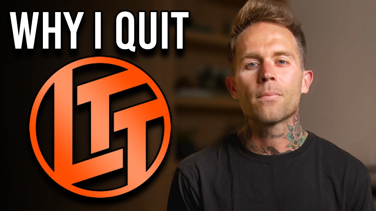 Why I Left Linus Tech Tips (Goodbye Forever)