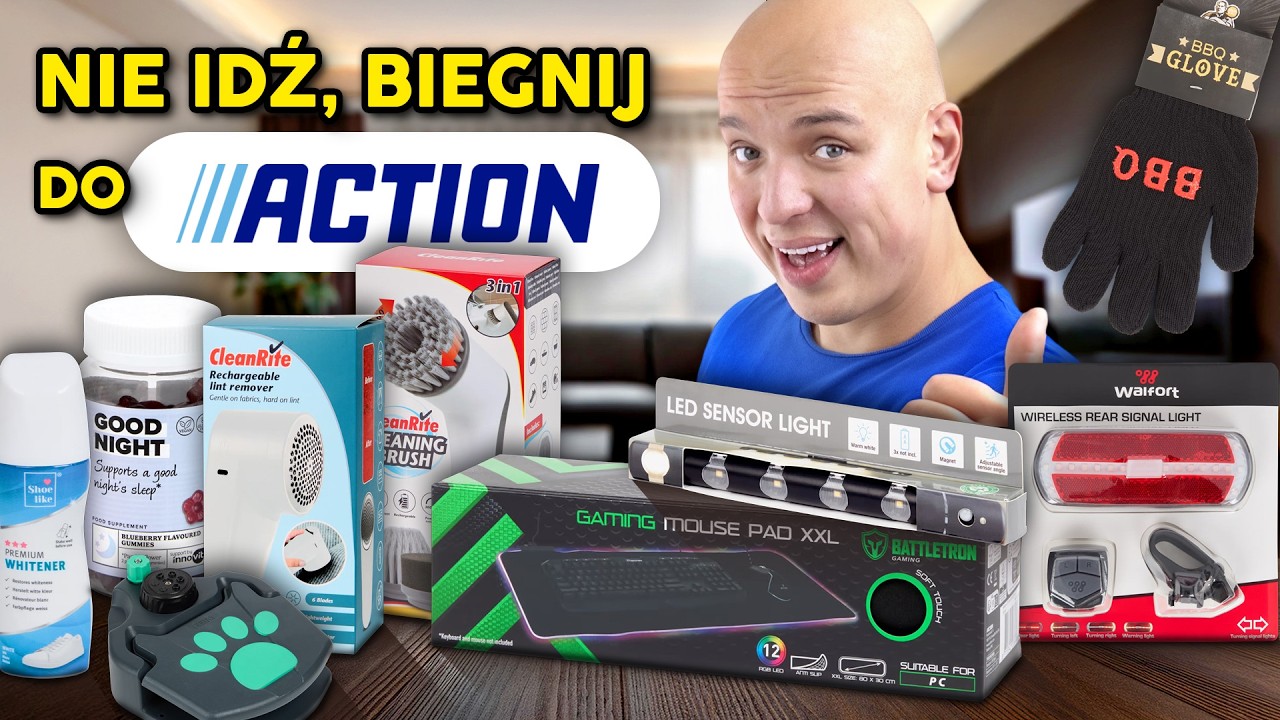 Testujemy VIRALOWE gadżety z ACTION! #12