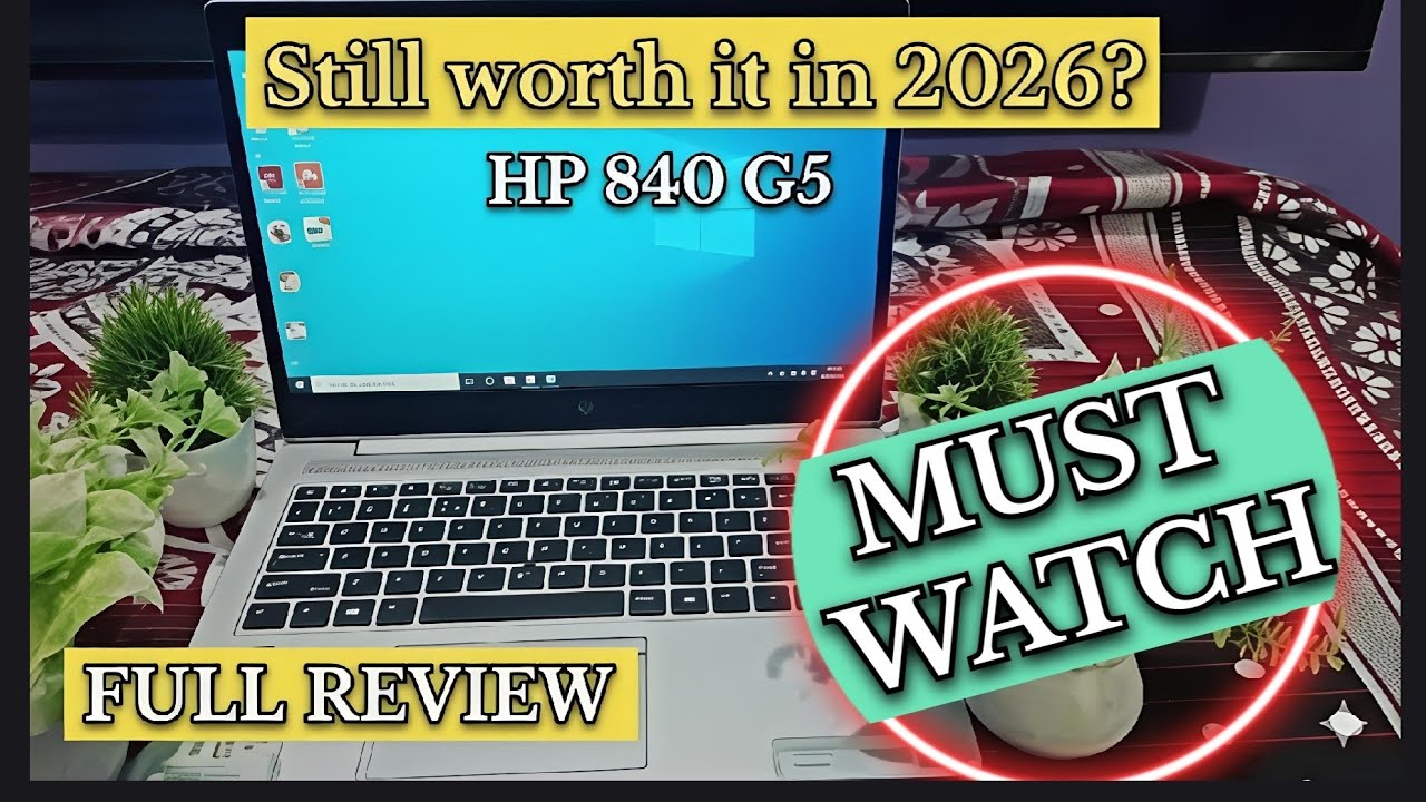 HP EliteBook 840 G5 Full Review | Business Laptop in 2026? 💻🔥 Performance, Battery & Price 