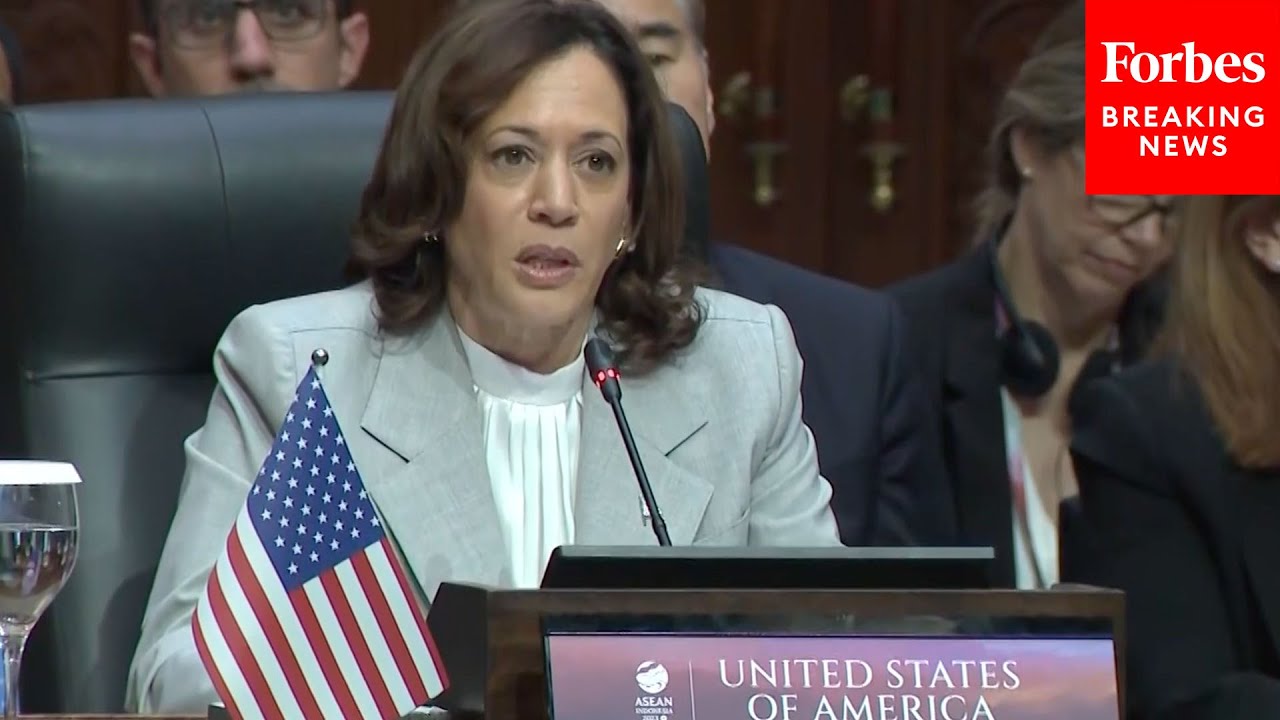Vice President Kamala Harris Stresses Shared U.S.-Indonesia Goals At ASEAN Summit In Jakarta