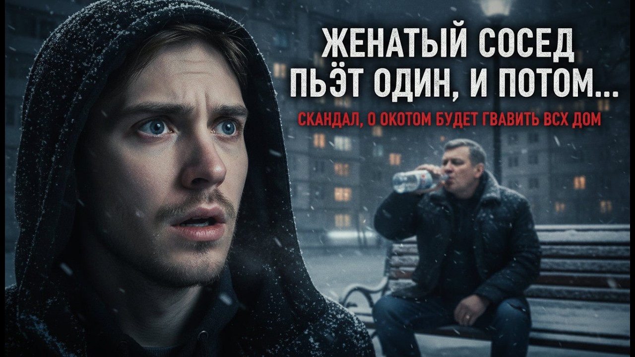 Женатый сосед напился в одиночестве, и это разрушило две семьи.