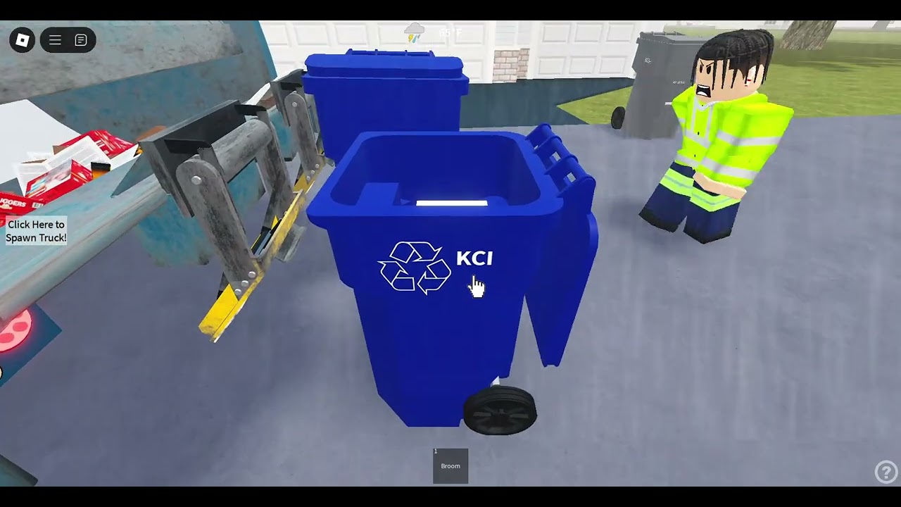 Roblox garbage trucks| Kubota carting INC rear loader
