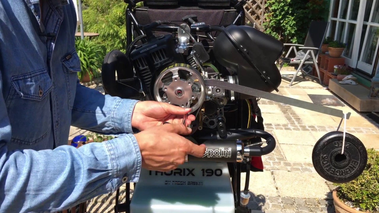 Adjusting belt tension on Polini Thor 190