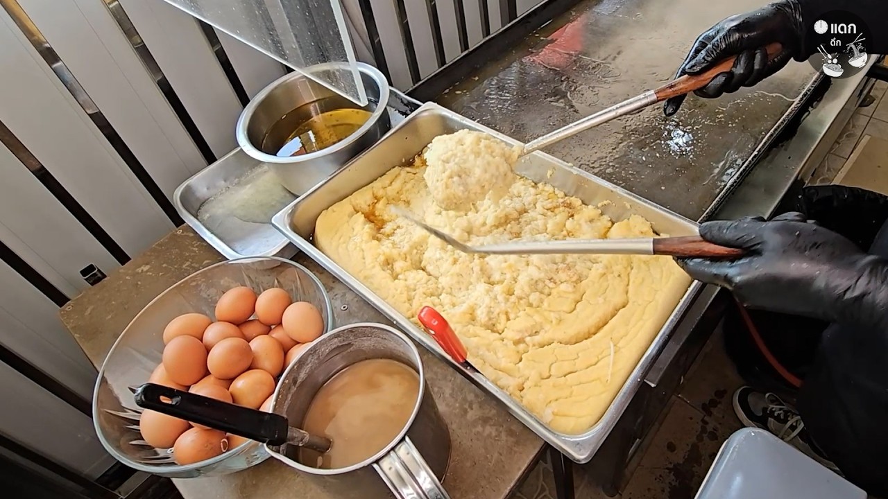 หอยทอดร้านเด็ดเมืองทองธานี ตำนานความอร่อย 66 ปี หอยใหญ่ ไข่แดง แป้งกรอบ น้ำจิ้มสูตรโบราณ