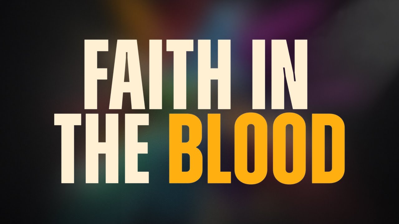 Лирическое видео «Faith In The Blood»