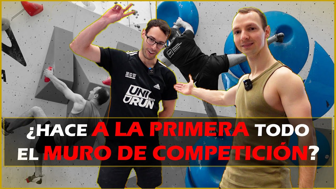 OBJETIVO: 8 de 8 tops en el MURO DE COMPETICIÓN. ¿Lo podemos lograr? | Sharma Climbing Gavà