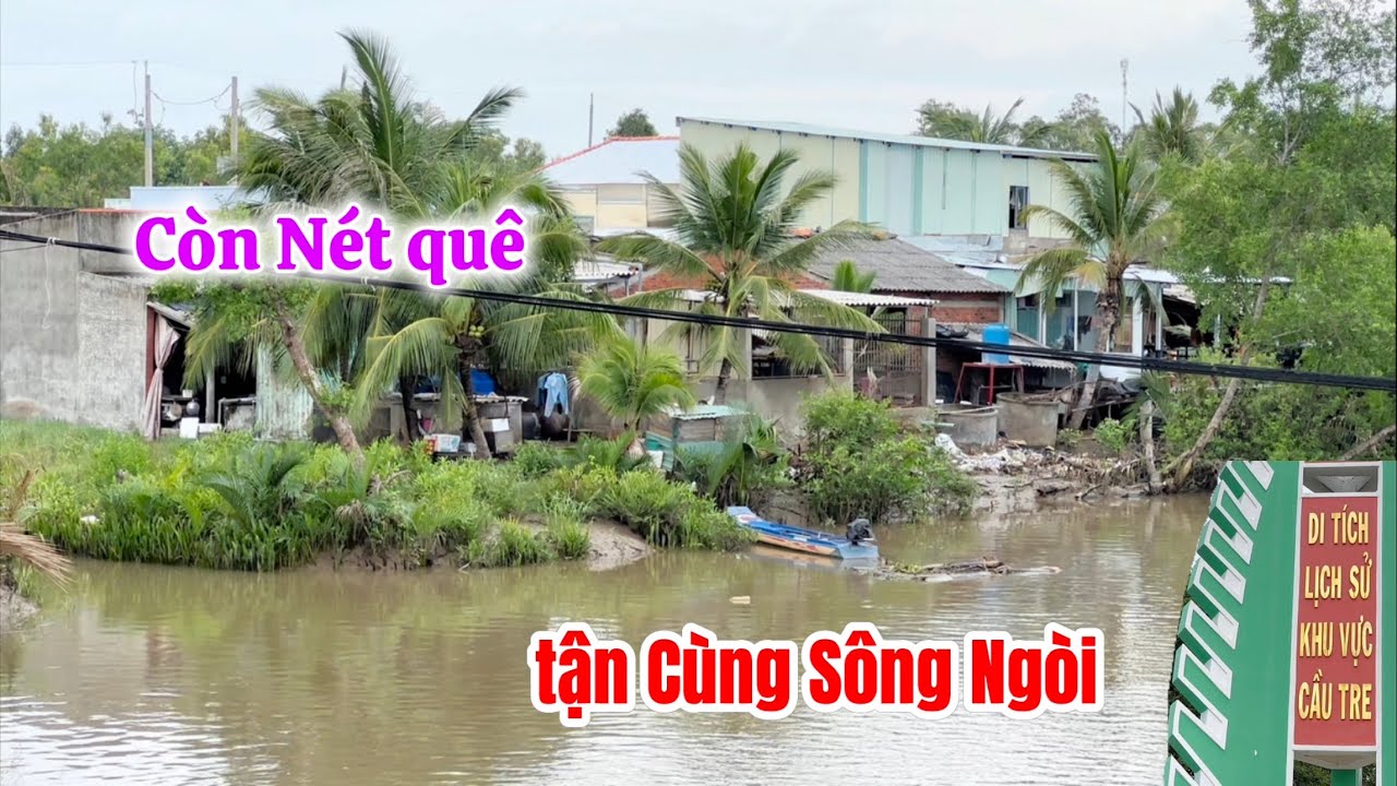 Cảnh quê Trung Tâm xã PHƯỚC VĨNH ĐÔNG ngày nay | Viếng Di Tích Lịch Sử Cầu Tre ở Đây