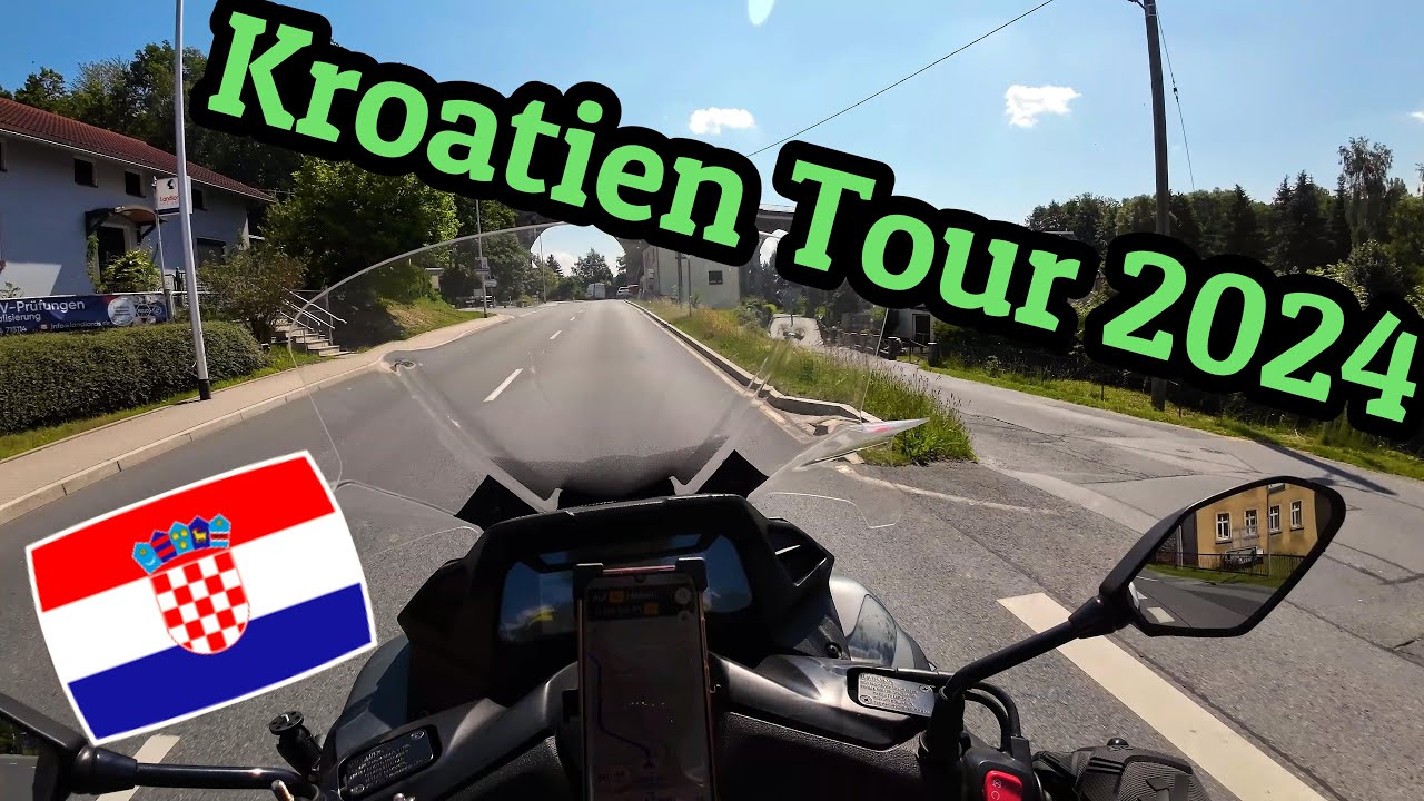 Yamaha Tricity 300 * Kroatien Tour * der  Weg nach Tschechien