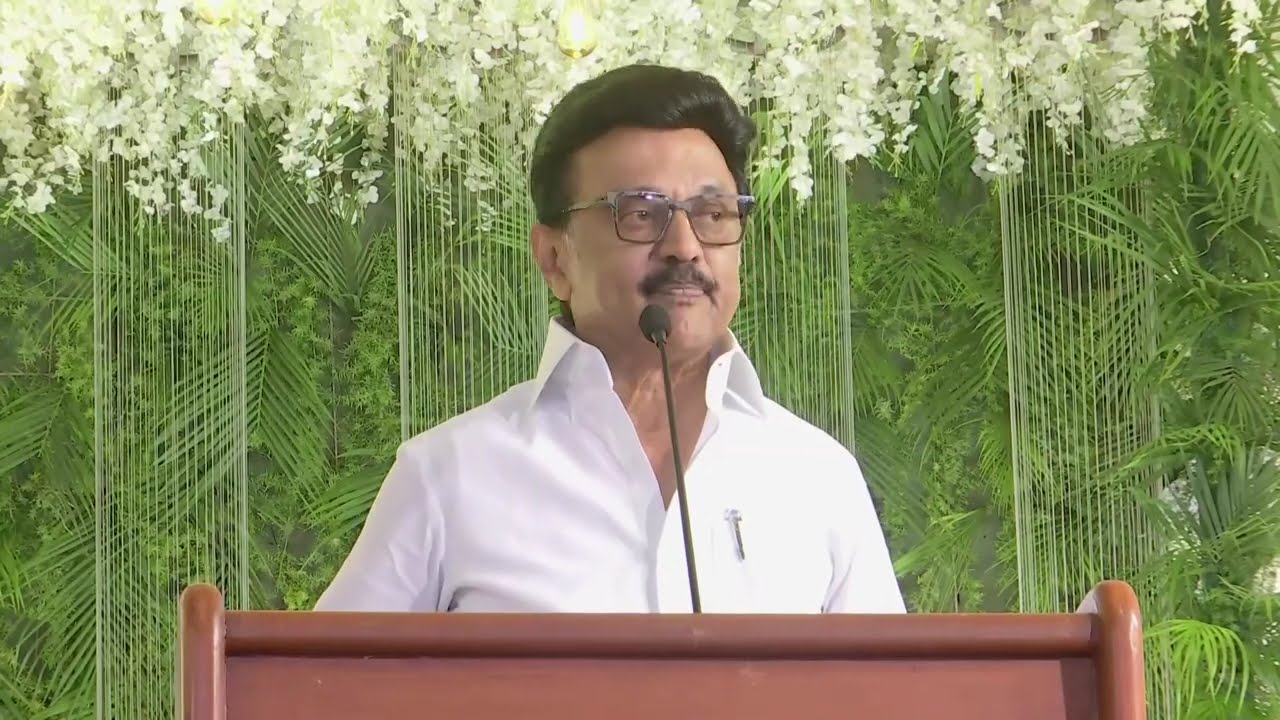 திருச்சியில் Ex MLA பரணிகுமார் பாலகிருஷ்ணன் இல்லத் திருமண விழாவில் வாழ்த்துரை
