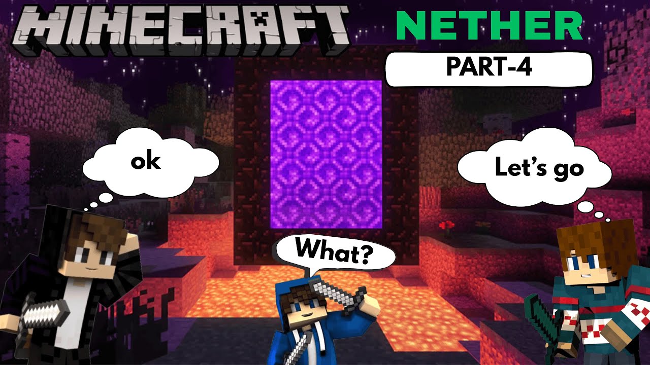 🔴 Minecraft Tamil Live | Entering the NETHER With Friends! || PART -4😱🔥