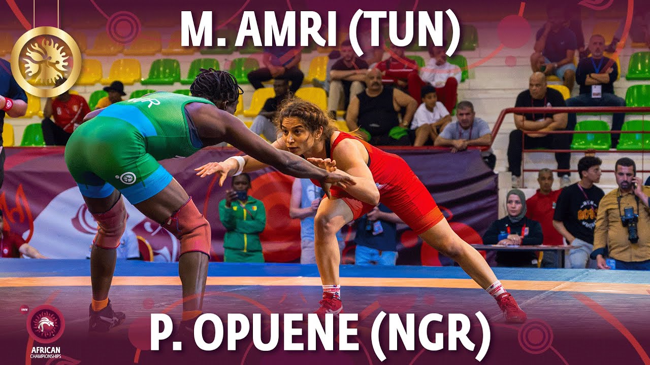 Marwa Amri (TUN) vs Patience Opuene (NGR) - Final // Asian Championships 2022