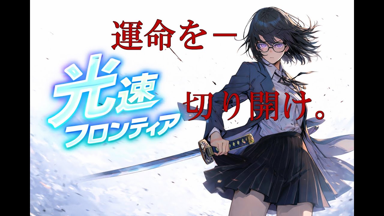 【フリーBGM】 光速フロンティア　【アクション/ボーカル/作業用/勉強用/アニソン/ロック】