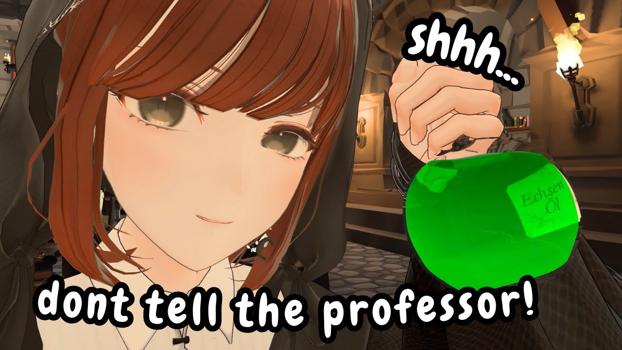 Potion making with Clumsy Classmate 🧪🐑 (ear to ear whispers, personal attention) VR VTUBER ASMR