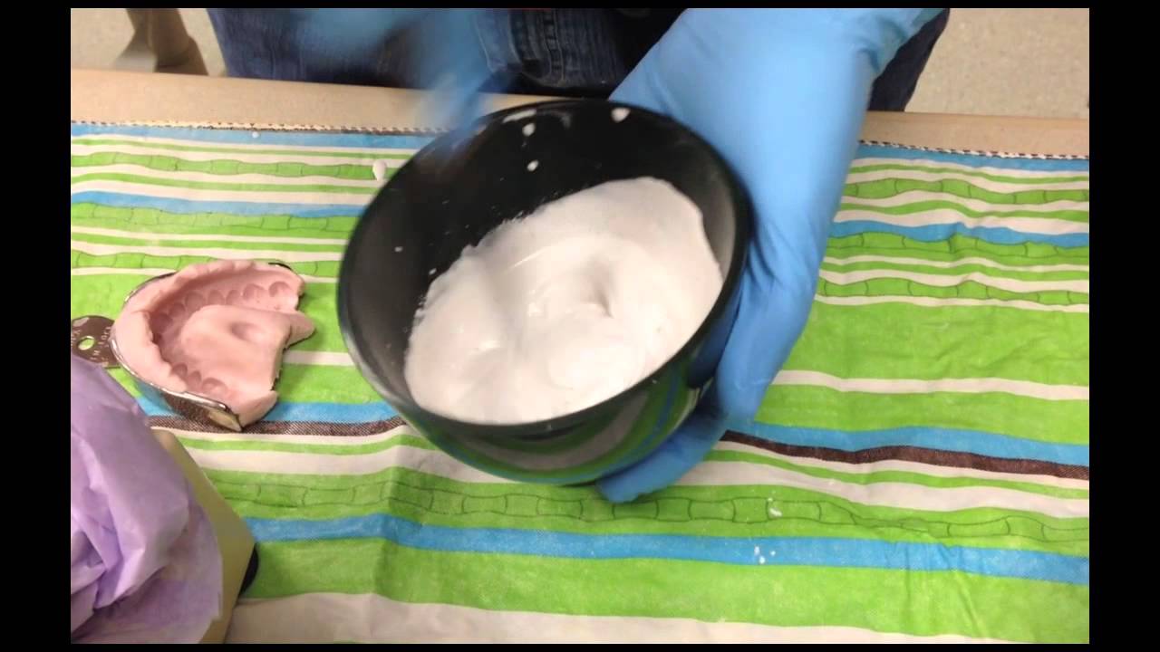 Pouring an Impression