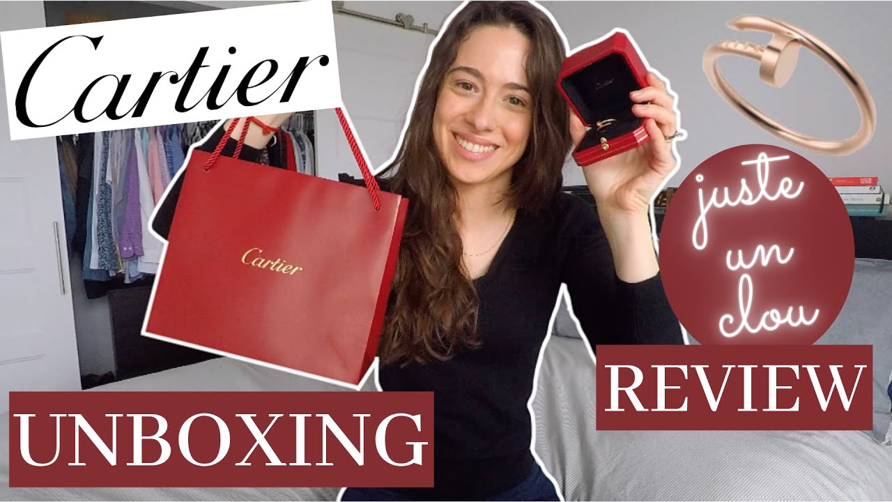 CARTIER JUSTE UN CLOU UNBOXING: SM Pink Rose Gold Ring Review | Thin Version | JUC Collection