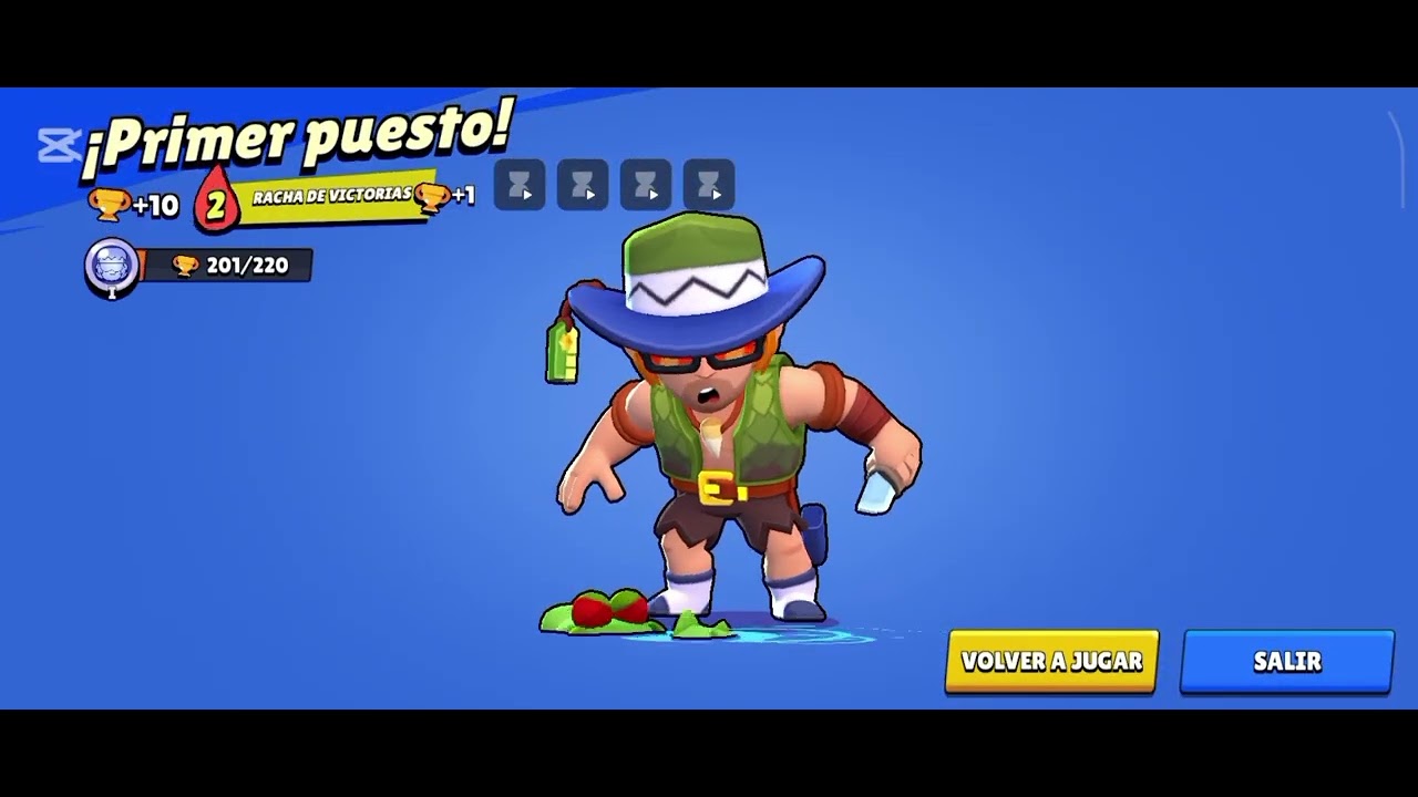 2 partidas de brawl stars🤑