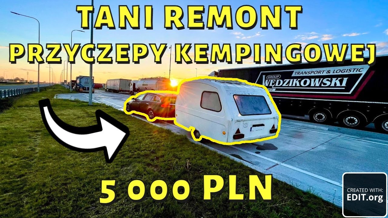 SKOŃCZYLEM REMONT PRZYCZEPY KEMPINGOWEJ