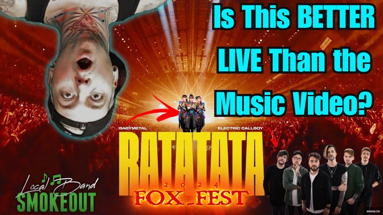 BabyMetal X Electric Callboy - Ratatata ( Reaction / Review ) LIVE AT FOXFEST