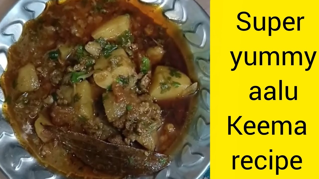 स्वादिष्ट आलू कीमा की आसान रेसिपी || mazedaar aalu keema recipe #foodandvlog #aalukeema