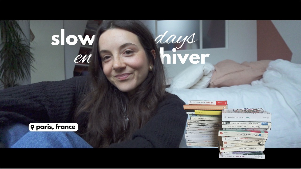 slow winter days à Paris (livres, haircut & films)