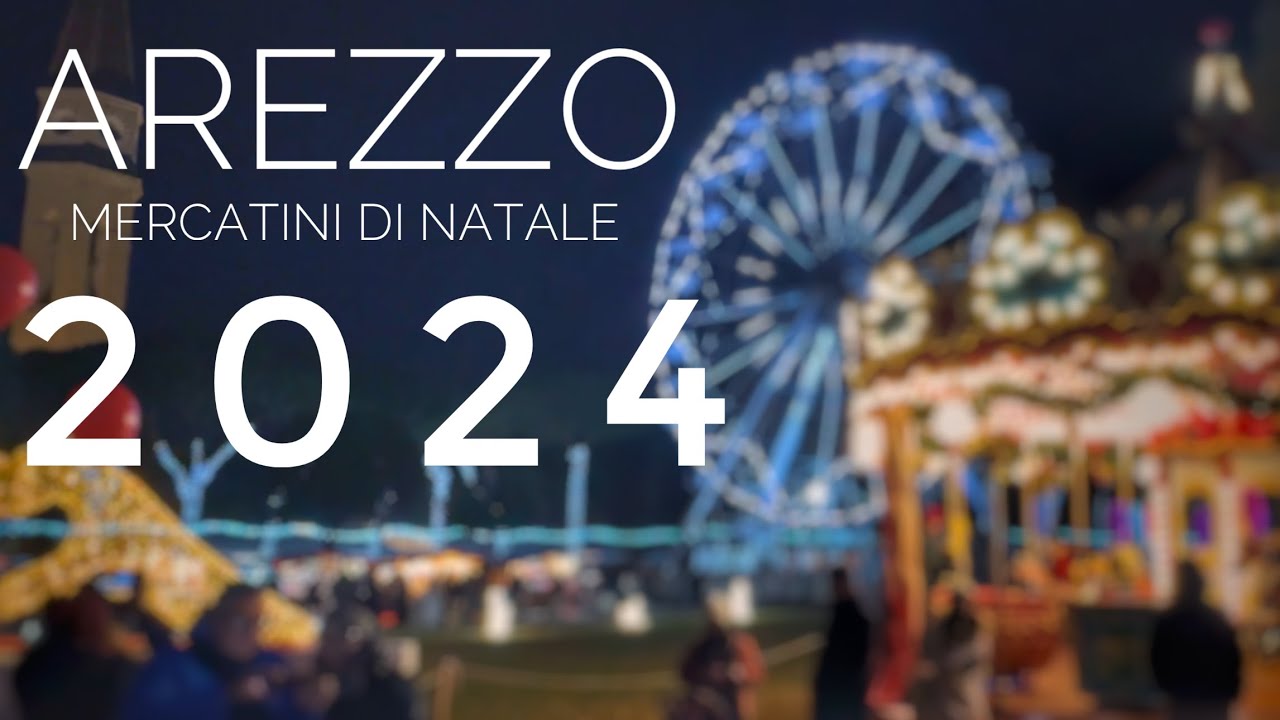 Mercatini di Natale in AREZZO nella Toscana 🎄