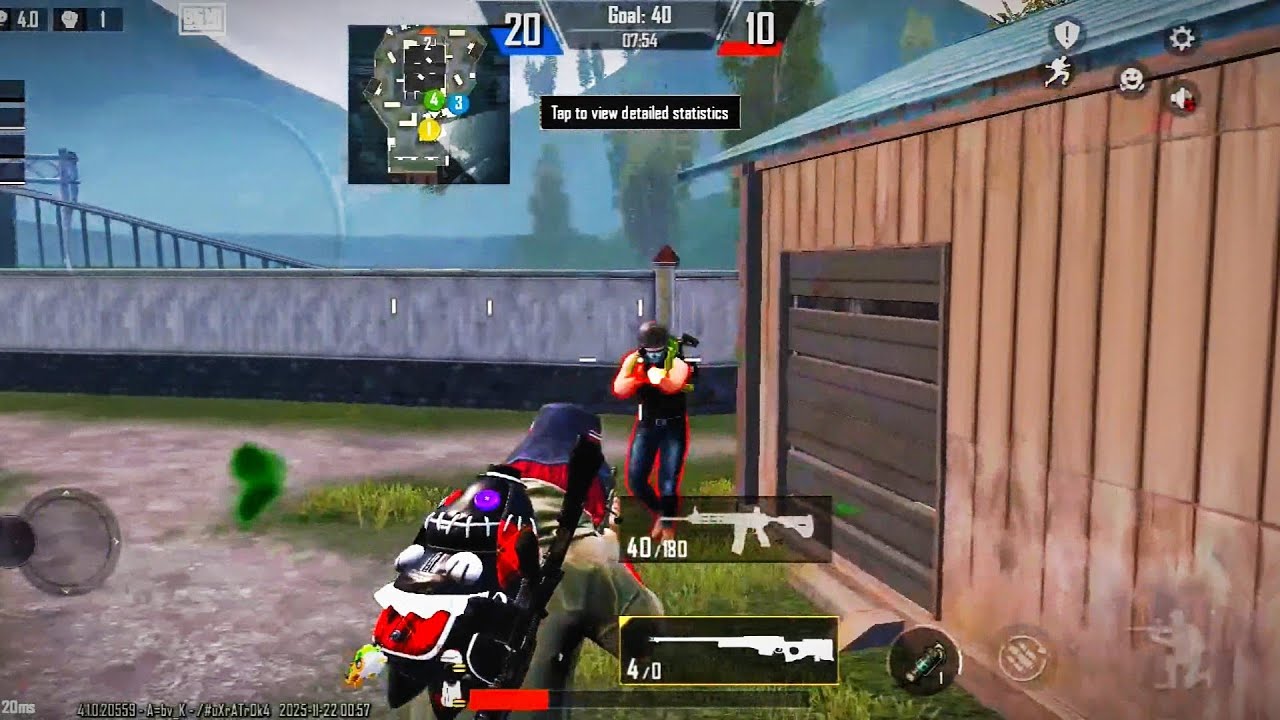 AWM vs Scar-L • Bgmi tdm Gameplay 🔥• enemy was crying 😭