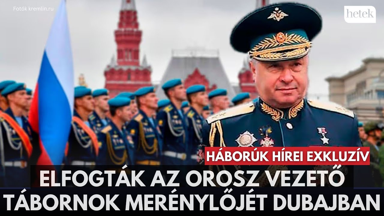 Dubajba menekült Alekszejev tábornok merénylője, de már Oroszországban van, társa Ukrajnába futott