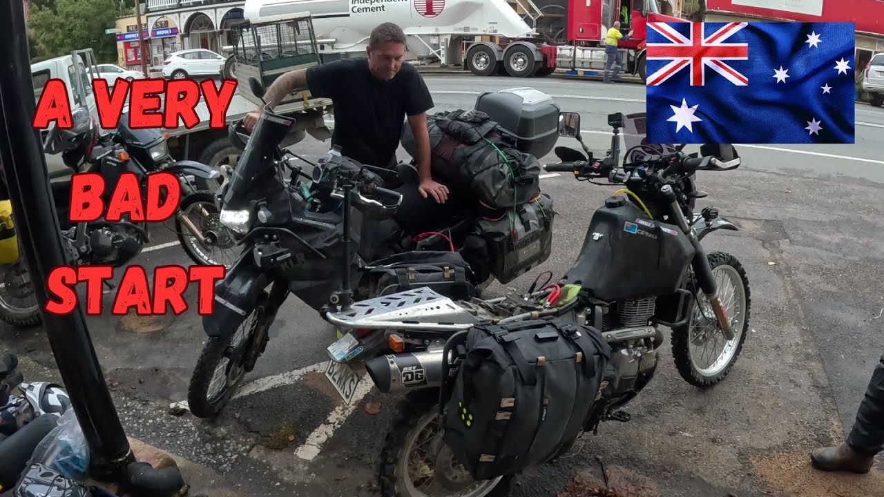 AUSTRALIA. DAY 1 - 3: NEWCASTLE to BRAIDWOOD - Not the start we'd hoped for!