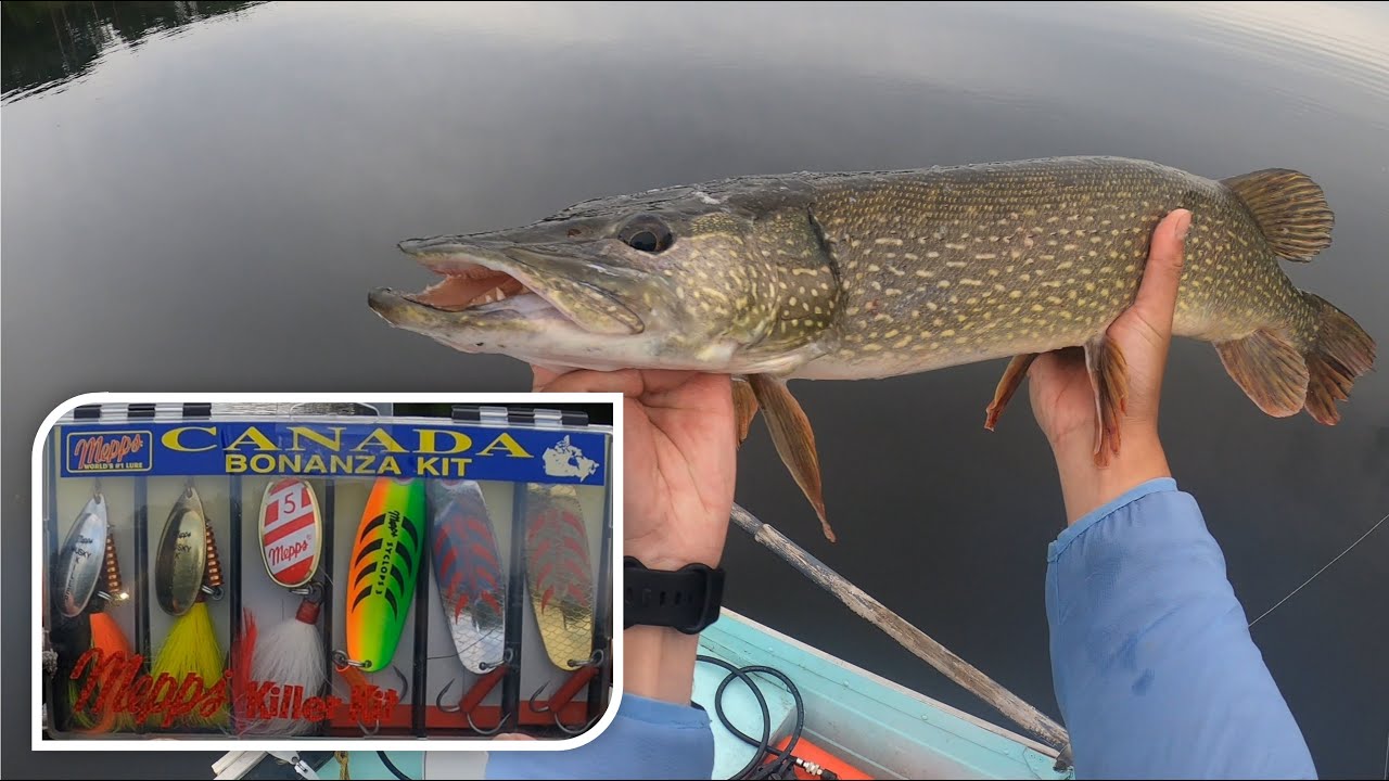 Pikes Can't Resist These Lures [Mepps Canada Bonanza Kit]
