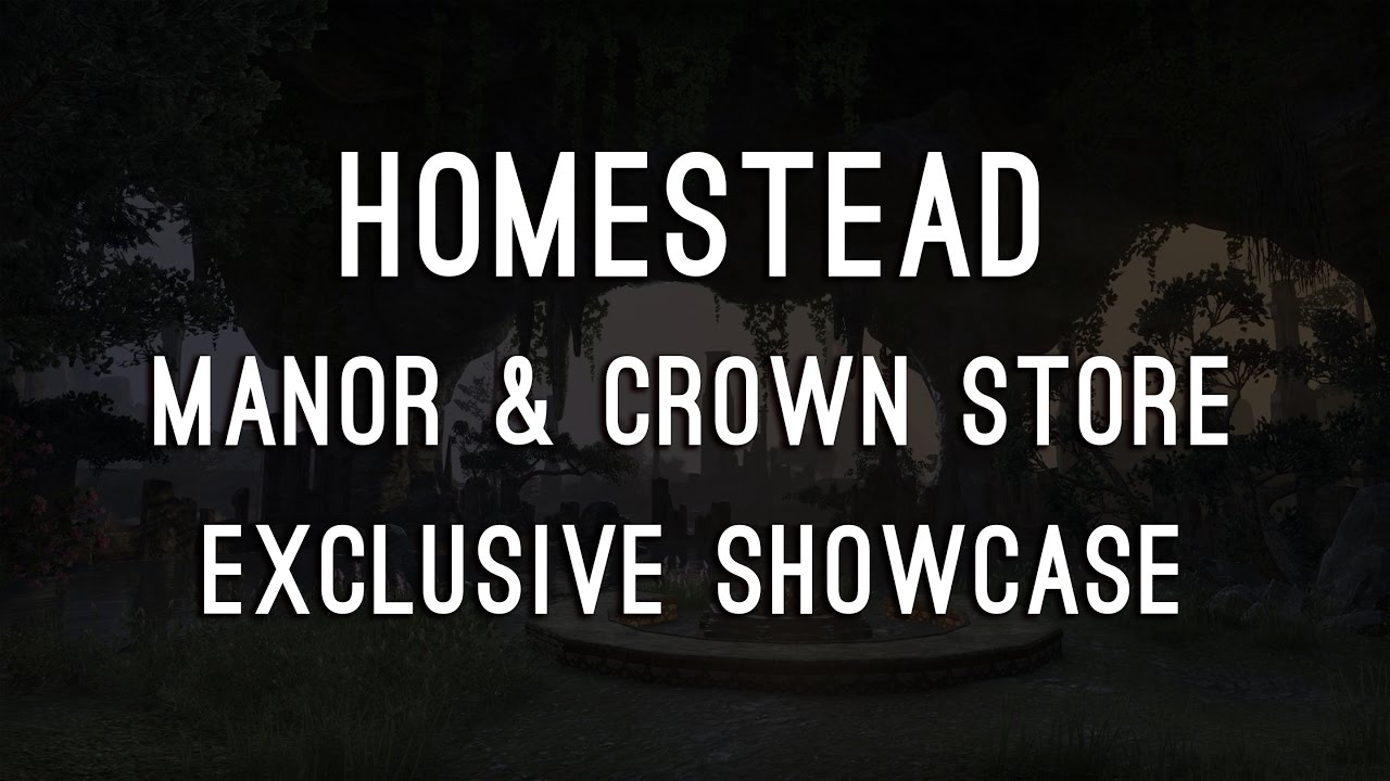 Manors & Crown Store Houses Showcase - ESO Homestead