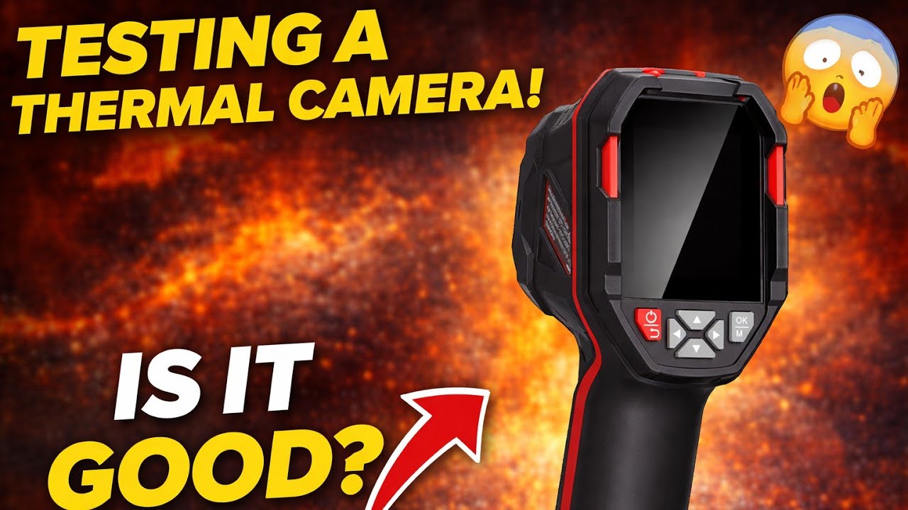 REVIEW Thermal Camera HABOTEST HT821A from Aliexpress