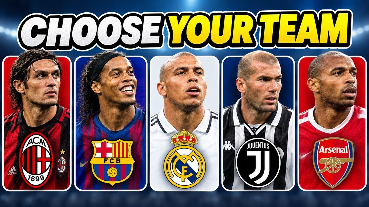 ⚽ Build Your Dream LEGEND Team With &euro;100M! 🐐 Choose 1 Player for Every Position | (Hard Level)