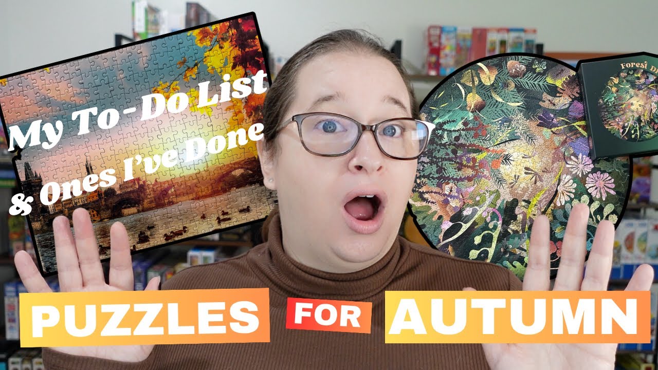 All of my Autumn Puzzles // My To-Do List