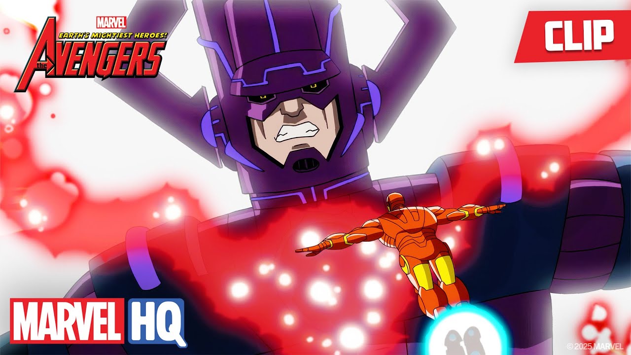 Iron Man & Thor Defeat Galactus 💥🌎 | The Avengers: Earth's Mightiest Heroes | ‪‪@MarvelHQ