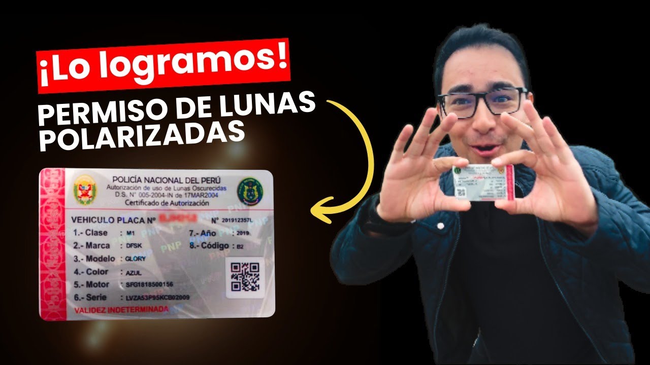 GUÍA DEFINITIVA TRAMITE LUNAS POLARIZADAS EN PERÚ II HERNANDOODAM