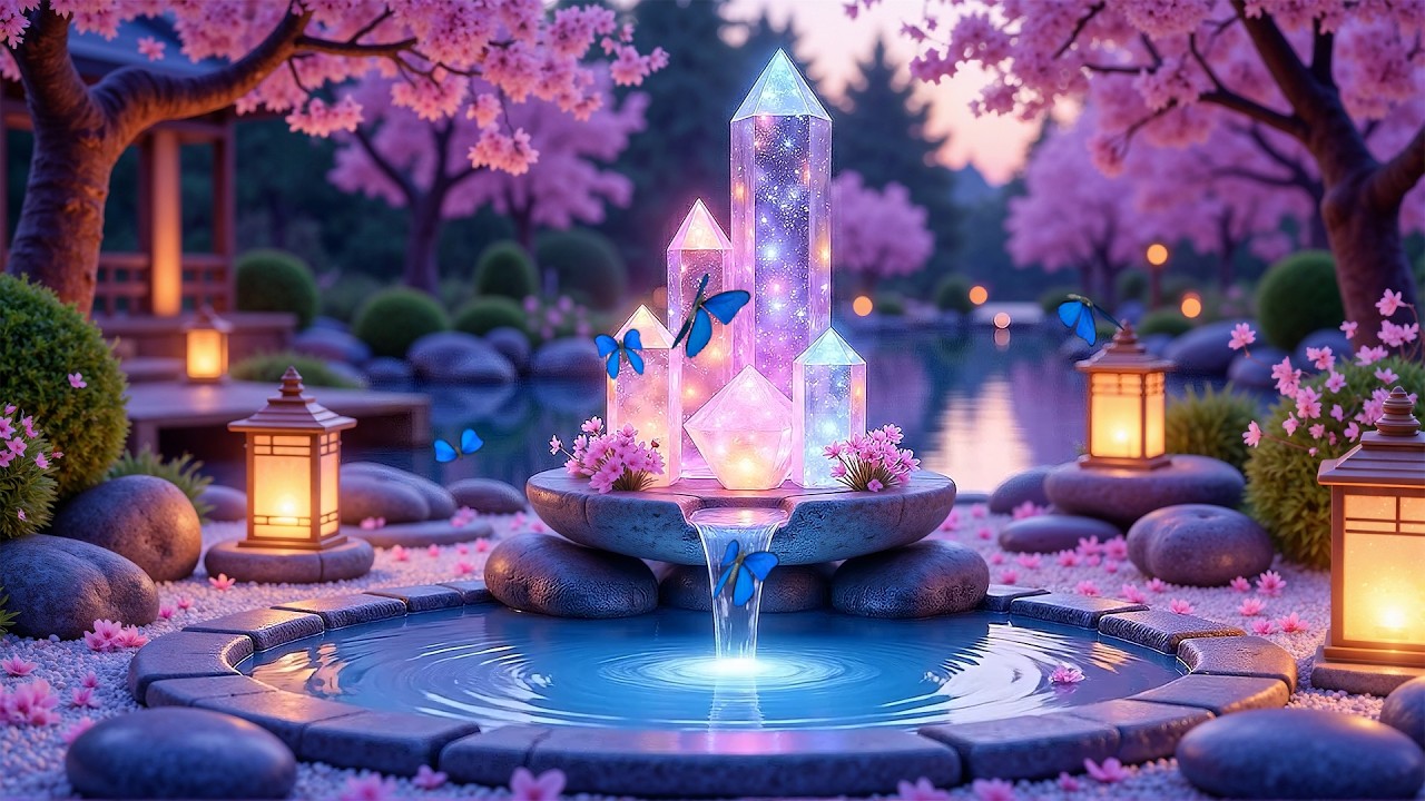 Музыка Для Медитации Под Аккомпанемент Бамбукового Фортепиано И Расслабляющего Потока Воды • Для Улу