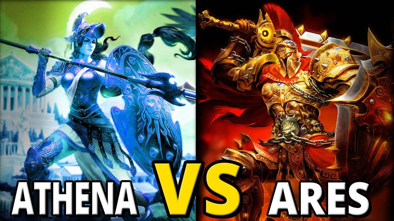 Ares VS Athena: Who Is More POWERFUL? - Mythology Wars