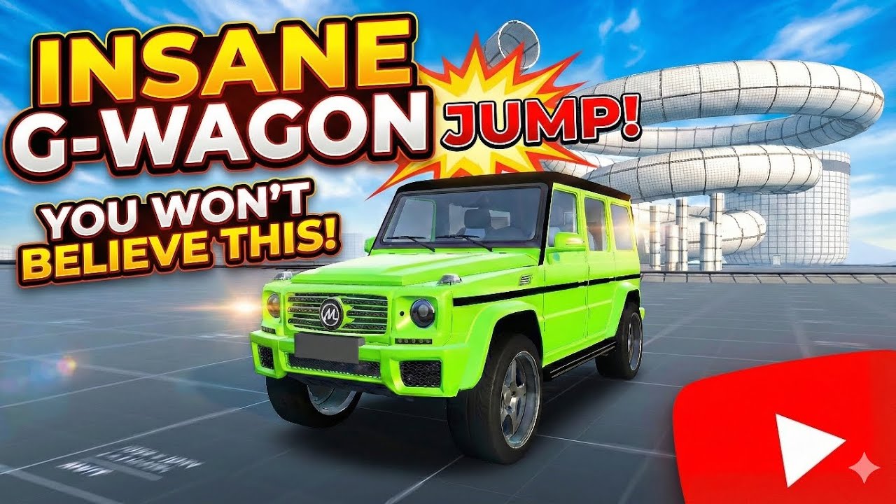 G-Wagon vs. IMPOSSIBLE Spiral Ramp! 😱