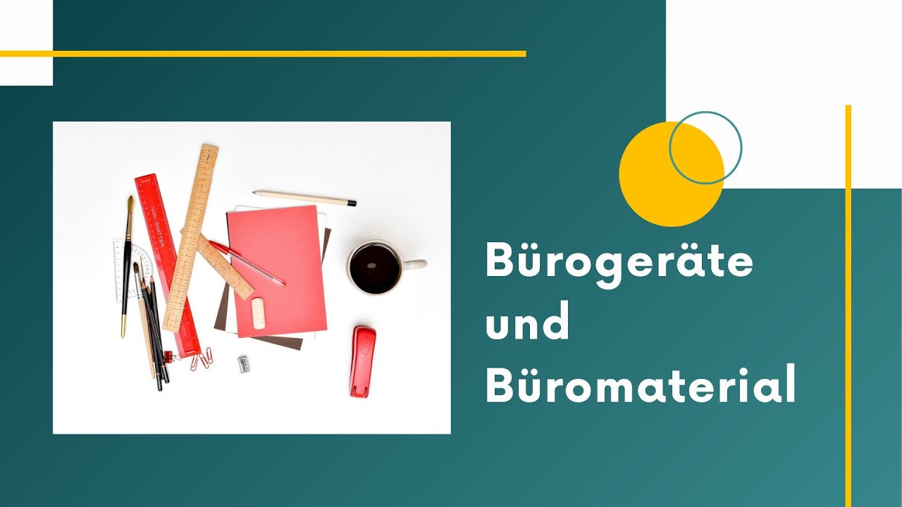B&uuml;roger&auml;te und B&uuml;romaterial - sprzęty i materiały biurowe