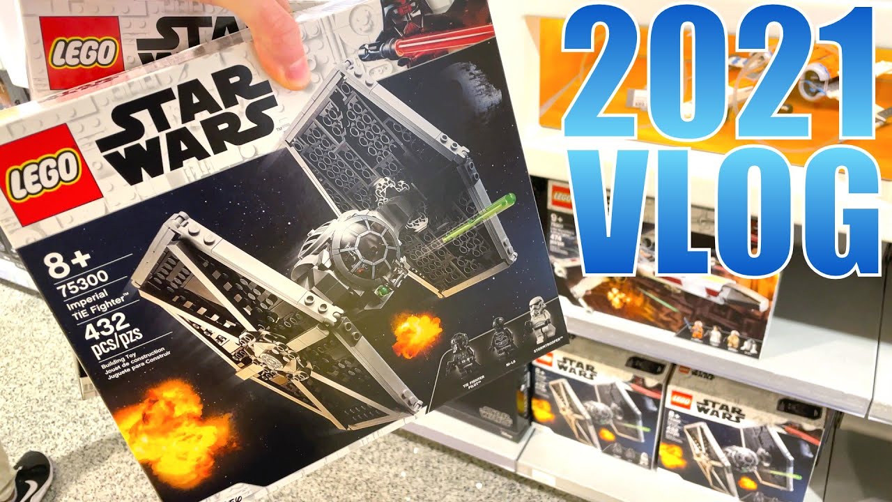 LEGO Store 2021 Sets Release Day! New Star Wars Black Series Found! | M&R Vlog