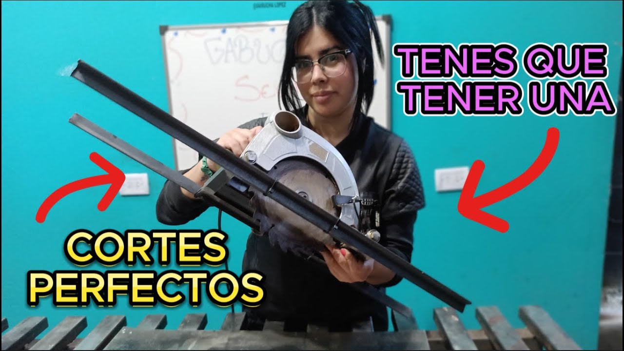 🔴 la MEJOR GUIA para SIERRA circular , Cortes Precisos carpinteria herreria - GABUCHA