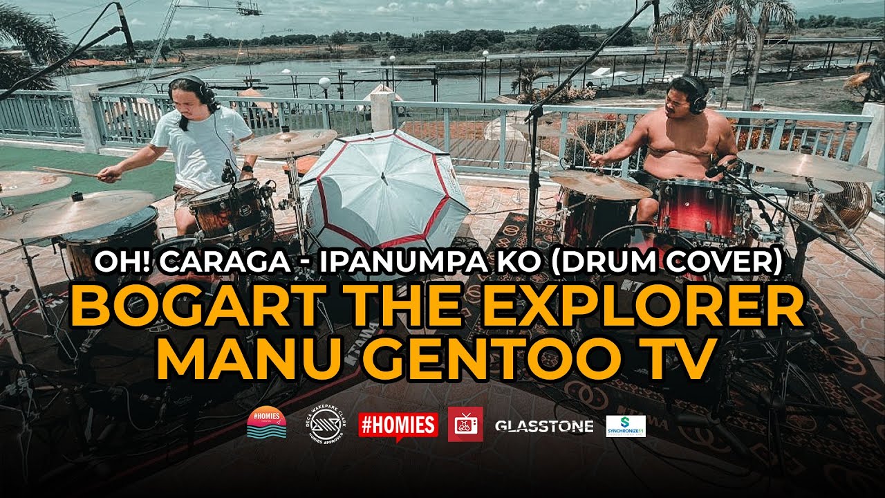 Oh Caraga! - Ipanumpa ko Drum Cover by Bogart The Explorer and Manu Gentoo