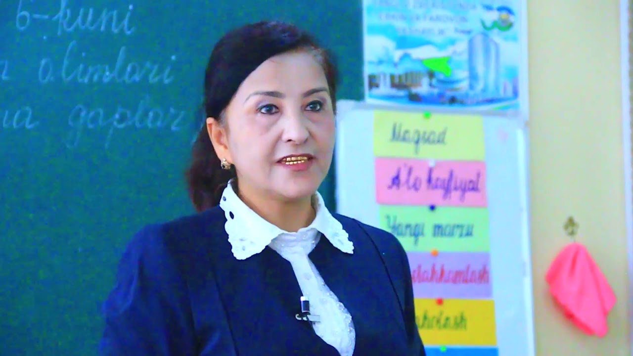 Ustoz - 2021 tanlovi uchun. Nazarova Zamiraxon Asaka tumani 57-maktab