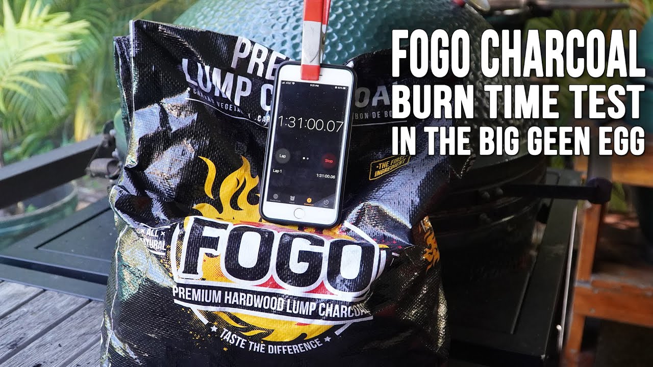 How Long Does FOGO Charcoal Last in the Big Green Egg