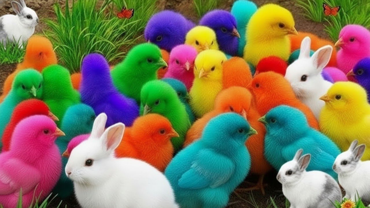 Menangkap Ayam Warna Warni dan Ayam Rainbow Paling Unik