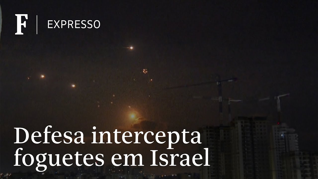 Sistema de defesa intercepta foguetes lan&ccedil;ados contra Israel
