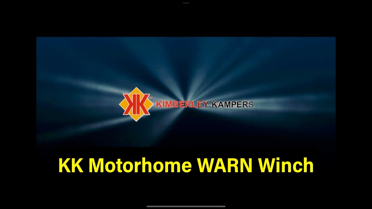Kruiswagen Warn Winch for Mercedes Sprinter Motorhome